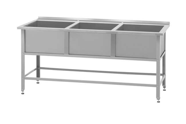 Ванна моечная ВМСб - 530/3 "Base", борт