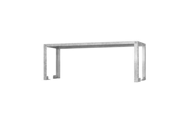 Полка-надстройка настольная ПННб - 1200*300*400 "Base", цинк, 1 уровень
